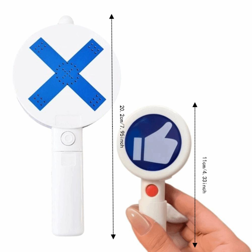 Double-Sided Hold Up The Sign Electronic Hand Held Response Card Office Party