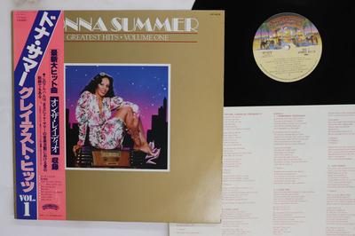 LP Record DONNA SUMMER  Greatest Hits Vol 1 VIP4078 CASABLANCA 1980 Japan Obi SoulFunk Used