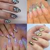 10 g holografických nepravidelných třpytek na nehty DIY gel Polish manikúra zdobení nehtů příslušenství
