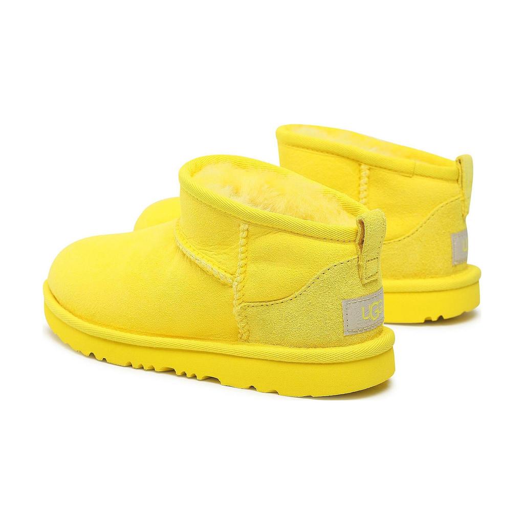 UGG Trendy Allsidige Komfortable Uformelle Varme Ankel Barnestøvler Barnestøvler Gul 1130750K-CAN