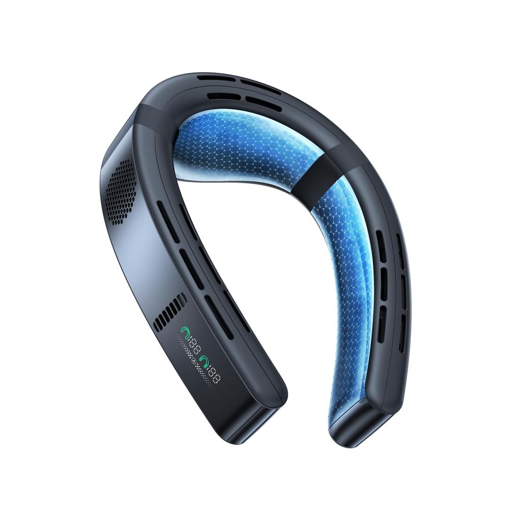 Model The Ultimate Cooling Neck TORRAS COOLIFY Cyber Neck Cooling Neck Peltier Heatstroke Portable Bladeless Black [2025 - Cooler] Cooler, Plate, Fan,