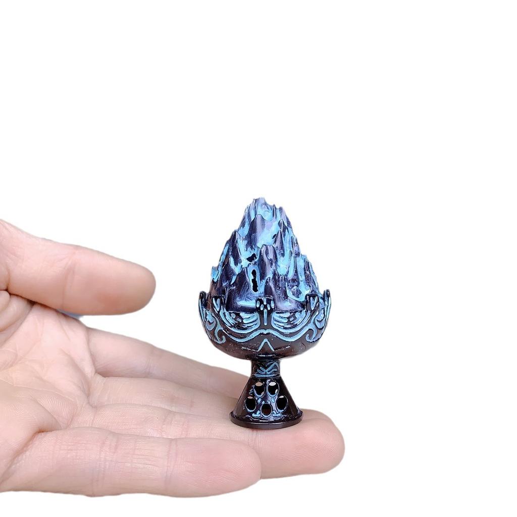 Fogão Boshan antigo, tripé para queimador de incenso doméstico, mini queimador de incenso retrô