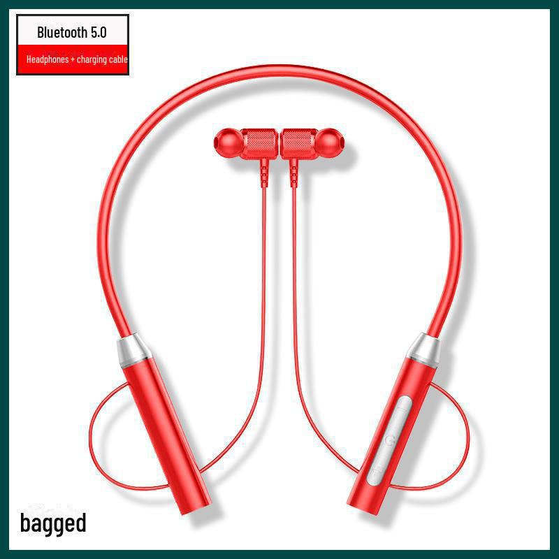 Bluetooth In-Ear Neckband Stereo: True Wireless, Long-Lasting Battery for Sports and Running.