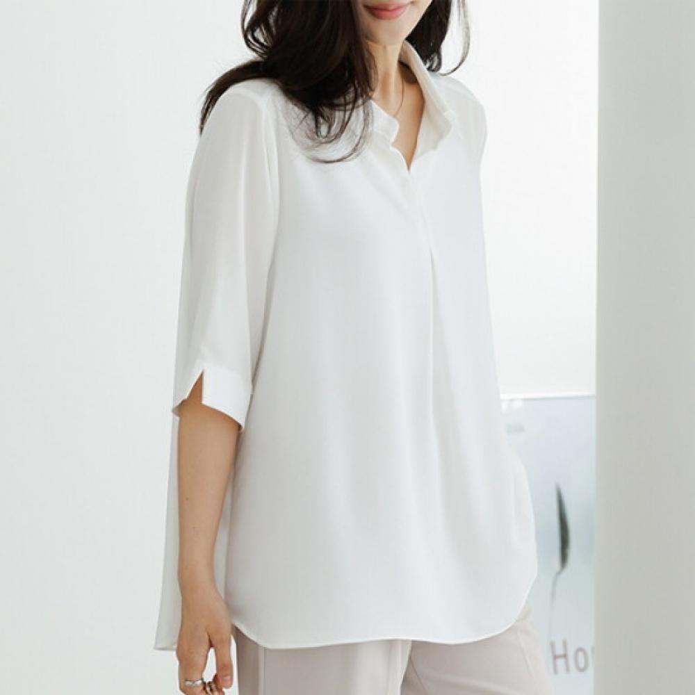 Dedra Open Slit Blouse 110size Tbe2090