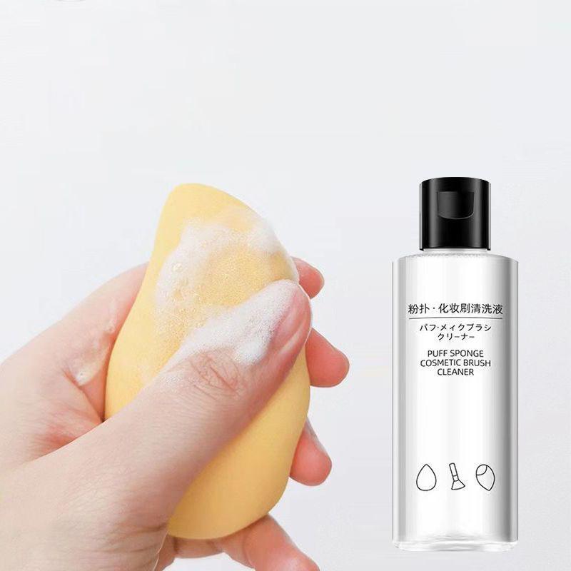 50/80 ml Środek do czyszczenia gąbeczek do makijażu Narzędzie do makijażu Specjalny pędzel Gąbeczka do makijażu Gąbka poduszeczka Narzędzie do czyszczenia makijażu Roztwór czyszczący