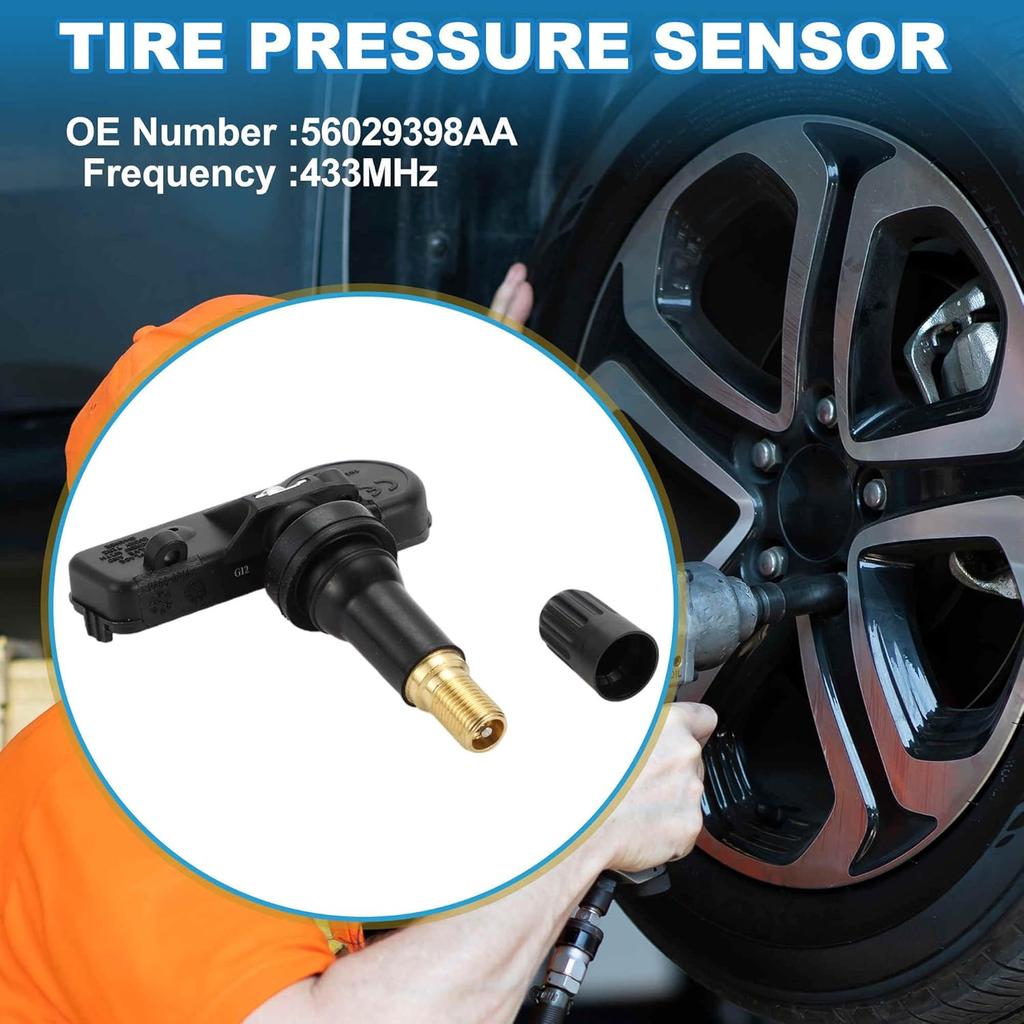 Tire Pressure Sensor No.56029398AA Tire Pressure Monitoring Sensor for Dodge Challenger 2010 2012-2021