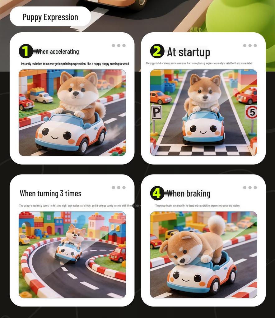 AI Pet Car Ornament & Desktop Expression Robot: Xiao Zhi - Student Dialogue & Alarm Clock Voice Assistant