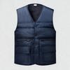 Autumn and Winter New Men's Thick Velvet Vest, Sleeveless Vest,Comfortable and High-quality Warm Casual Jacket,Men's Jacket