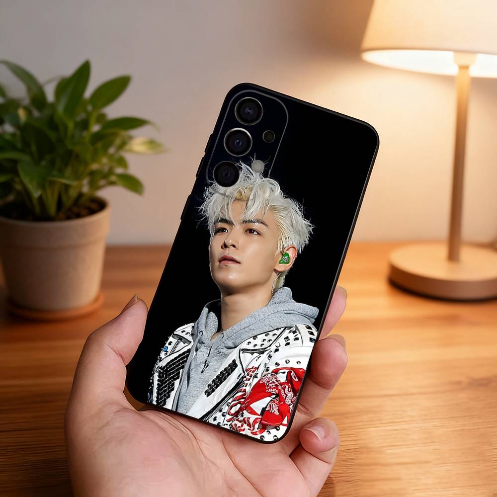 C-Choi S-Seung Hyun T-TOP Schwarzes Cover Handyhülle Für Samsung S26,S25,S24,S21,S22,S23,S30,Ultra,S20,Plus,Fe,Lite,5G