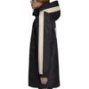 adidas Originals Felpa con Cappuccio Calda in Cotone con Lettere Logo Rimovibili Giacca Donna Nero DH4567