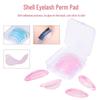 Sky Blue Glitter Silicone Eyelash Lift Pads
