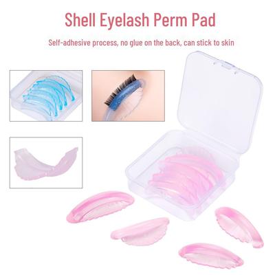 Sky Blue Glitter Silicone Eyelash Lift Pads