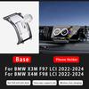 For BMW 3 5 7 Series X3 X4 X5 X6 X7 X3M X4M Z4 2019-2026 Car Wireless Charger Stand Fold Screen Fast Charging