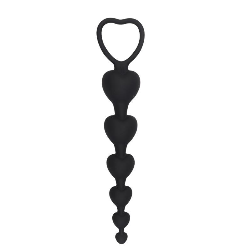 Butt Plug Silicone Anal Plug Prostate Massager Stimulator Adult Supplies Dilator Anus Beads Sex Toys For Women Man Gay Ass Tail