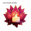 India Pray Girl Wall  Storage Rack Lotus Flower Wall Display Stand Decorative Wall Decor  Home