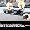 Heavy Duty Tailgate Hydraulic Rod Gradual Damping System Compatible with NISSAN NAVARA NP300 D23 Ruiqi
