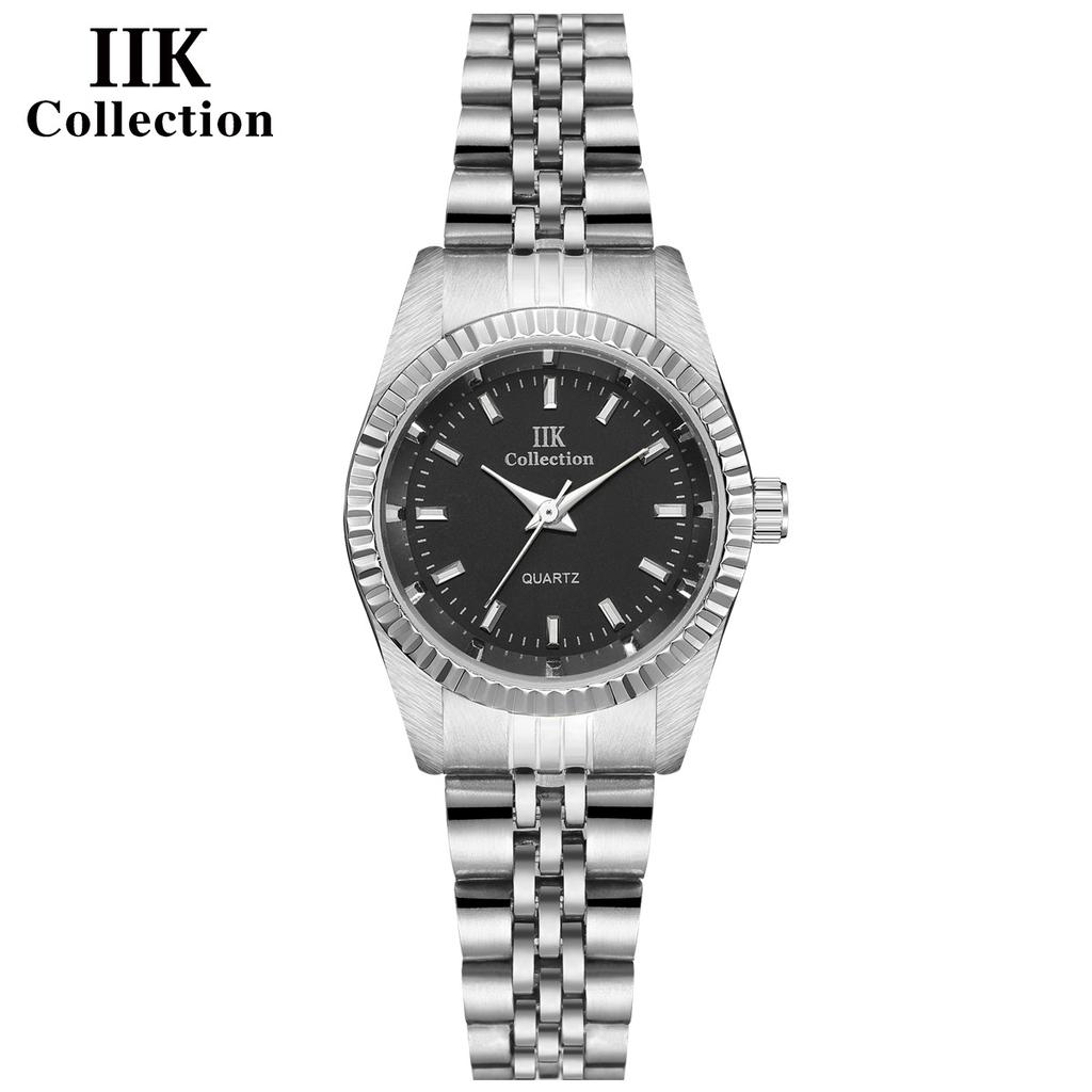 IIK Neu Frauen Quarzuhr Kompakte Edelstahl Band Wasserdicht Mode Marke Uhr Frauen Armbanduhren