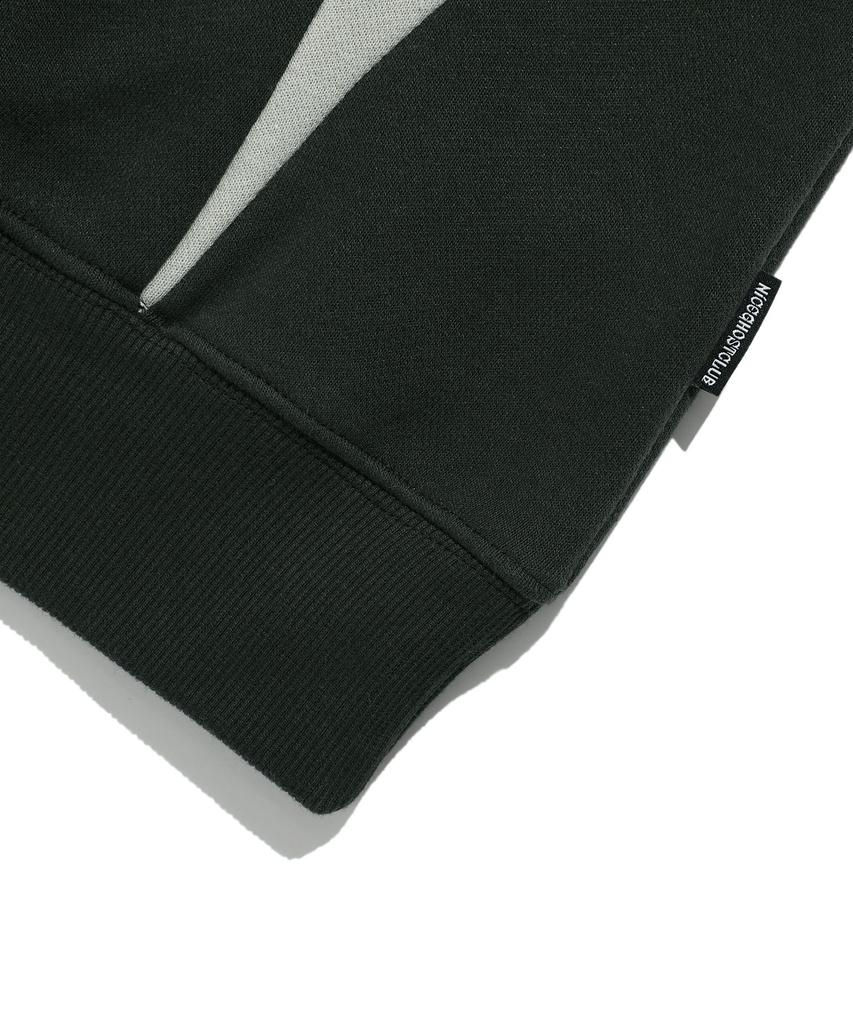 NICEGHOSTCLUB Sporty Line Sweatshirts_Black(Ng2Efum440A)