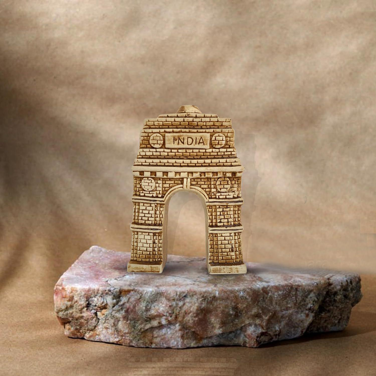 

New India GATE Show Piece for Home Decor (Pack of 1, Cream)