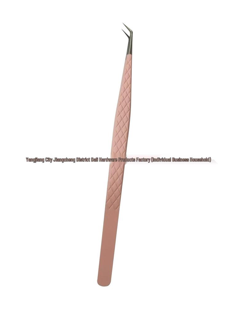 Precision Fiber Tip Eyelash Tweezers for Detailed Grafting and Blooming