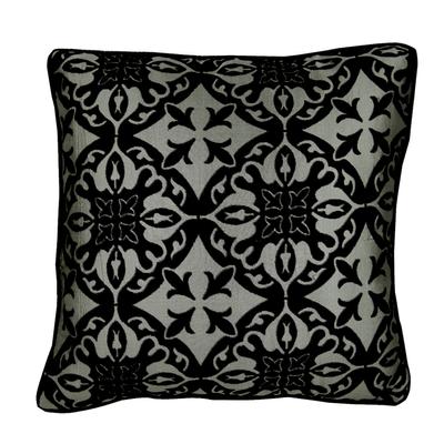 Pillow Cover Black Burnout Velvet Pillow Damask Decorative Pillow Cover Tribal Pillow Black Halloween Decorations - Timeless History