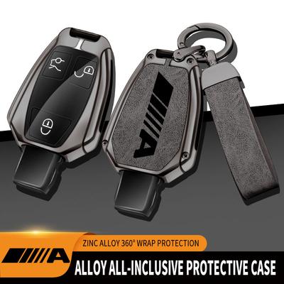 For Mercedes-Benz A-Class Remote Control Protector A180 A200 Zinc Alloy Car Remote Control Key Cover Car Accessories