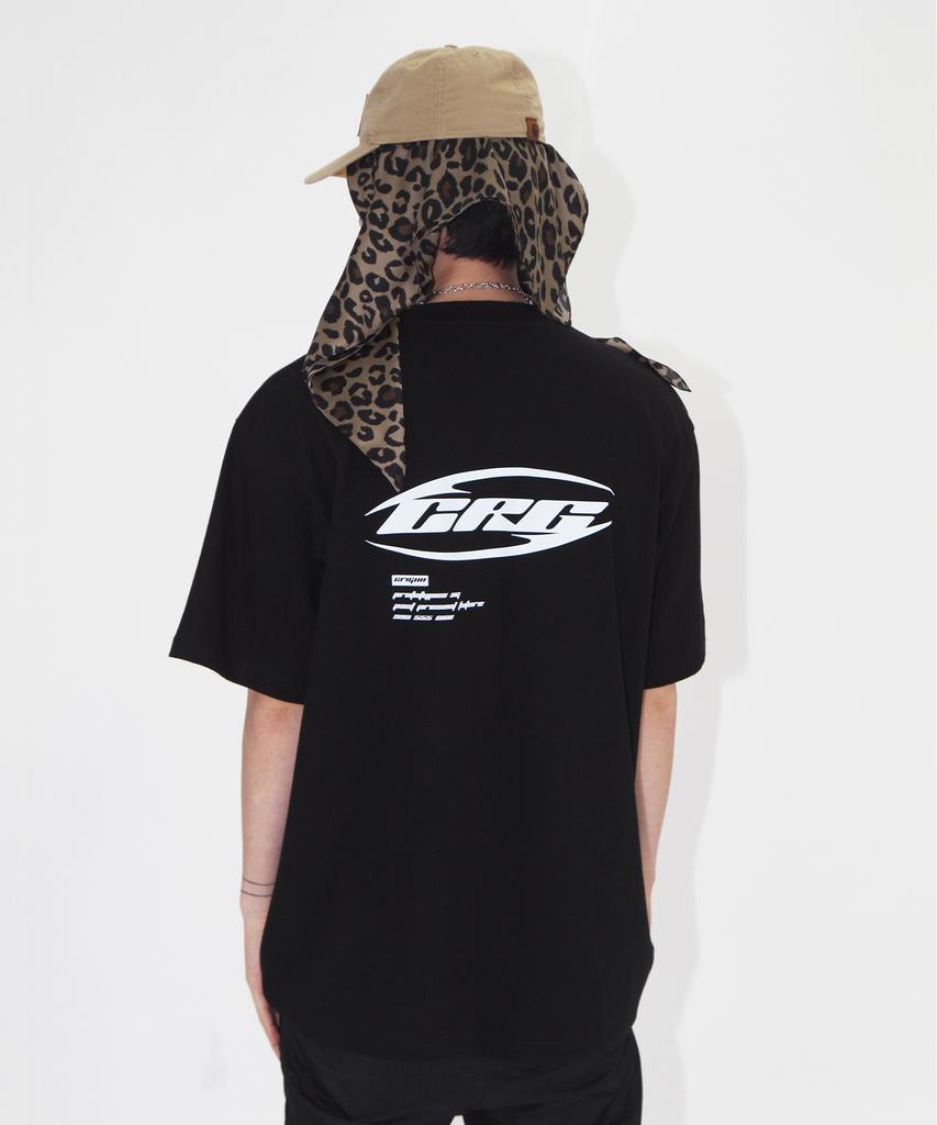 Keuligeon Crg Racing Semi-Oversized Short Sleeve T-Shirt Black