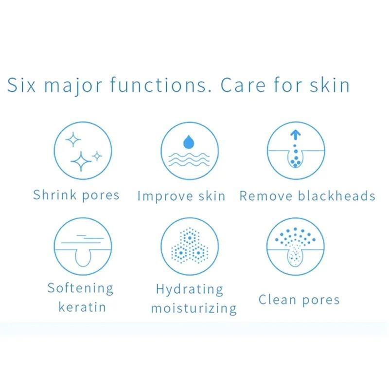 NOVÝ Peelingový kosmetický přístroj Nový přístroj pro injekci kyslíku s malými bublinkami Hydra Dermabraze Aqua Čištění obličeje Sání Černé tečky