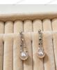 S925 Sterling Silver Pearl Tassel Earrings - Elegant, Versatile Dangle Earrings for Women
