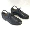 70s-80s Heinrich Dinkelacker Apollo Plain Toe Shoes Men’s 7G 25.5 Black(USED)