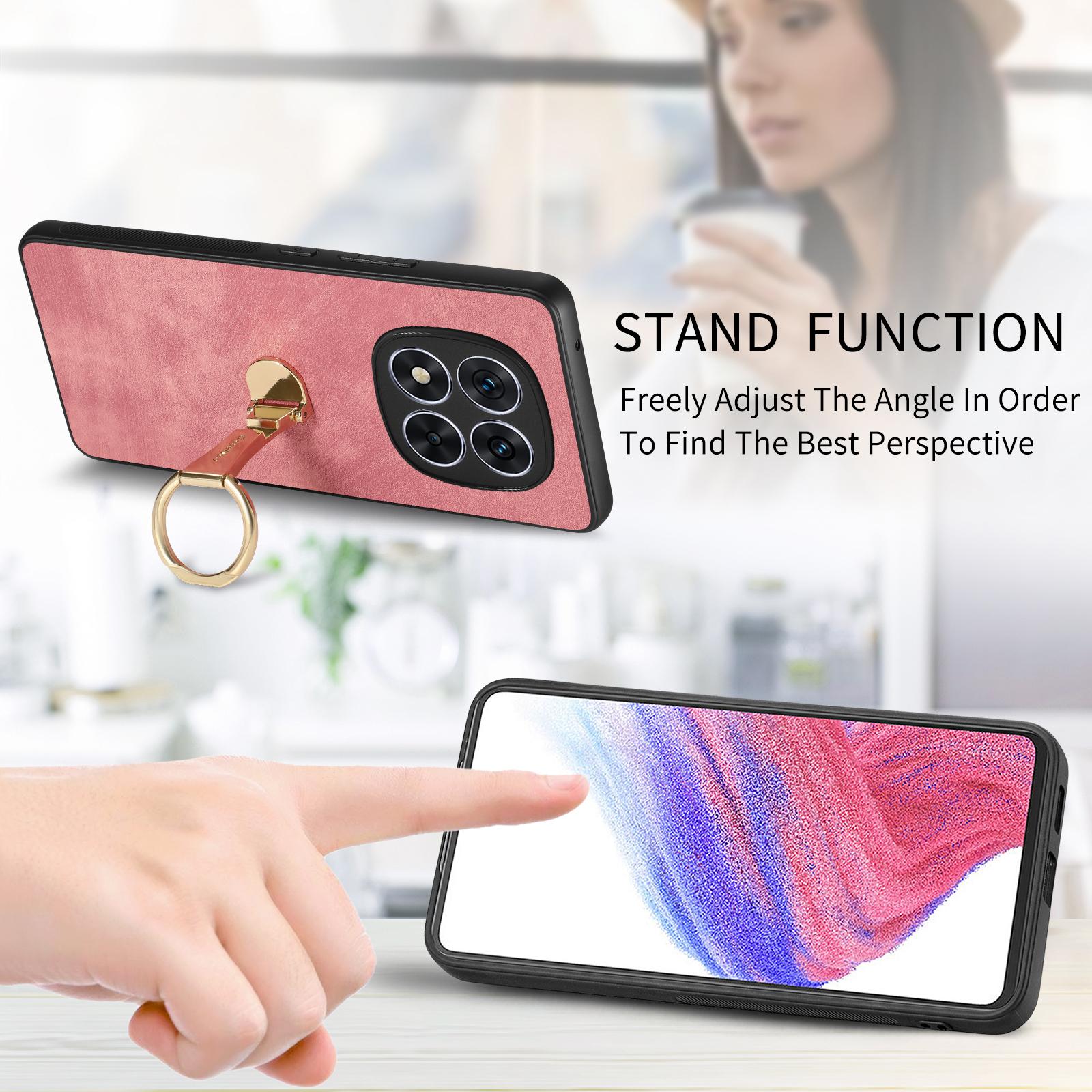 

CASENEO D22 For Xiaomi Redmi Note 14 Pro+ 5G Case Folding Kickstand Retro Leather Back Cover Green