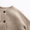 Tiny Queen Kids Wool Blend Cartoon Cardigan Cute Knit Top Boys Girls Winter