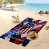 Toalla de Playa Estampada del Atlético de Madrid Secado Rápido Suave Portátil Grande Rectangular Manta de Playa para Viajes Piscina