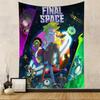 FFinal Space Cartoon Anime Colorful Tapestry Wall Hanging Wall Hanging Bohemian Wall Tapestries Mandala Wall Hanging Sheets