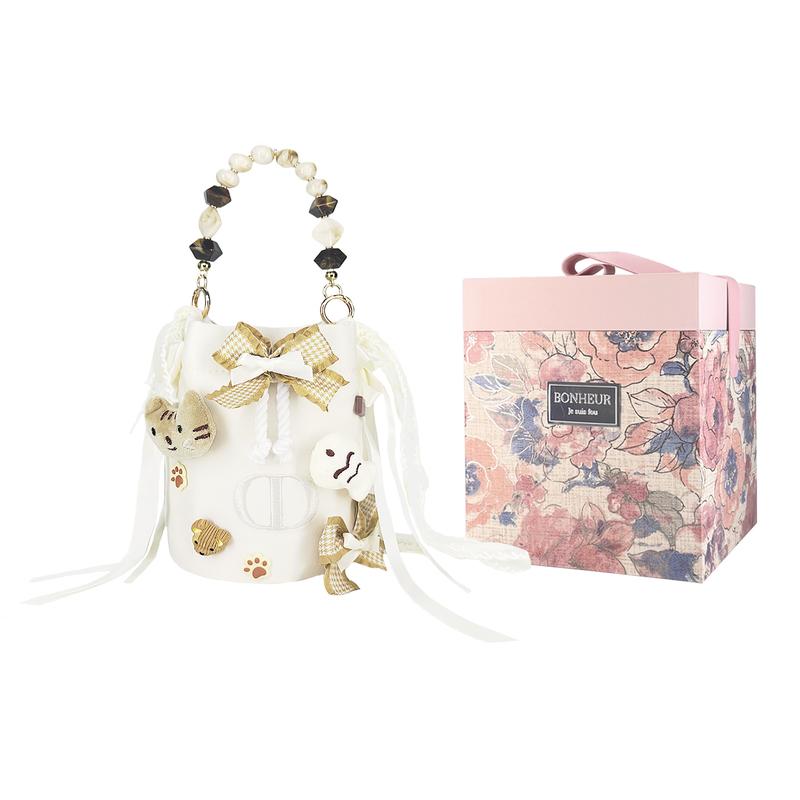 DIOR DIY Style Cosmetic Bag Off-white (colorful style) белый