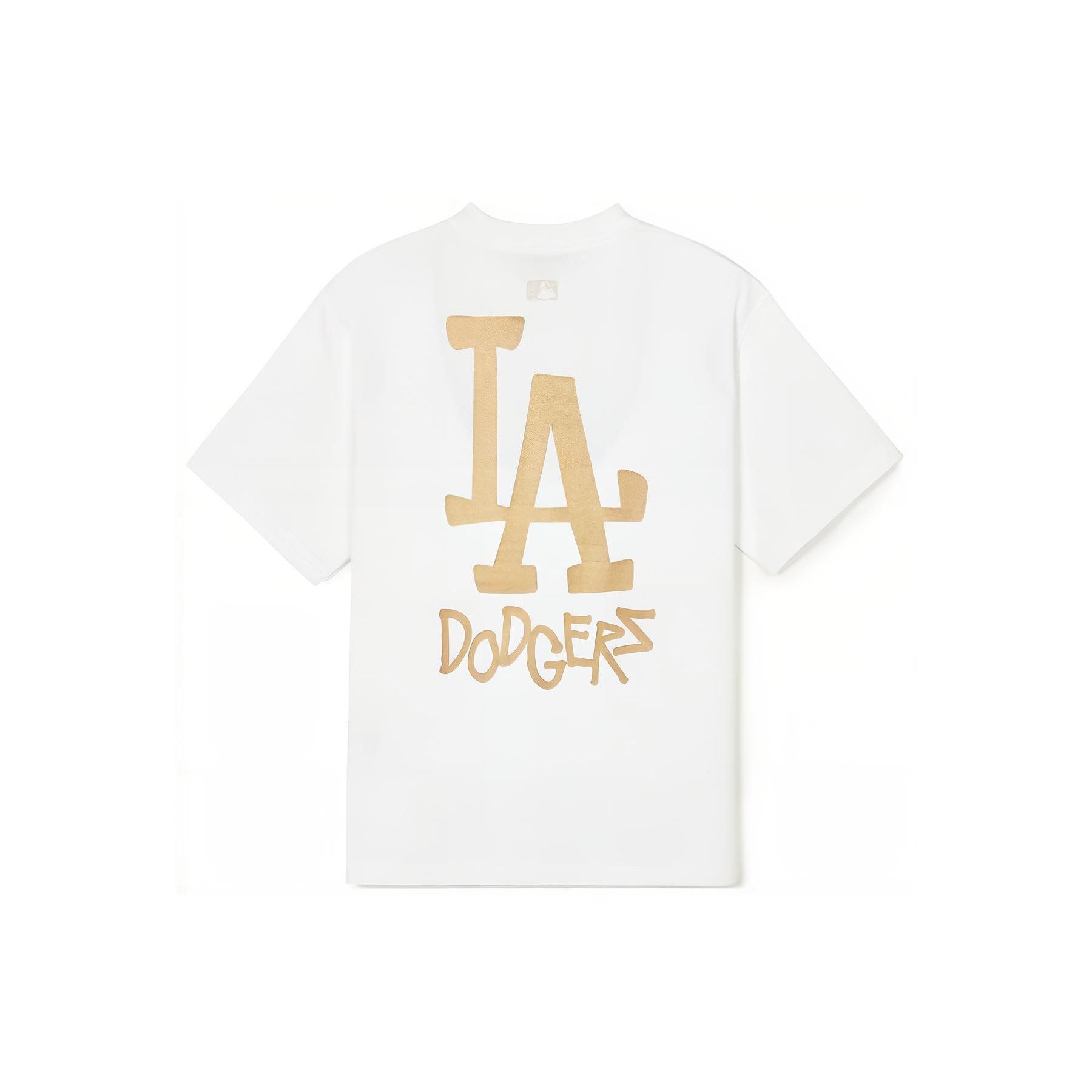 MLB Los Angeles Dodgers Amerikanisches Vintage Großes Logo Gedruckt Lässiges Kurzarm-T-Shirt Unisex T-Shirts Off-White 3ATSB1843-07WHS M
