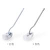 Huisi Bathroom Soft Bristle Cleaning Brush Wall-mounted Elbow Toilet Brush No Dead Ends Long Handle Toilet Brush Toilet Brush