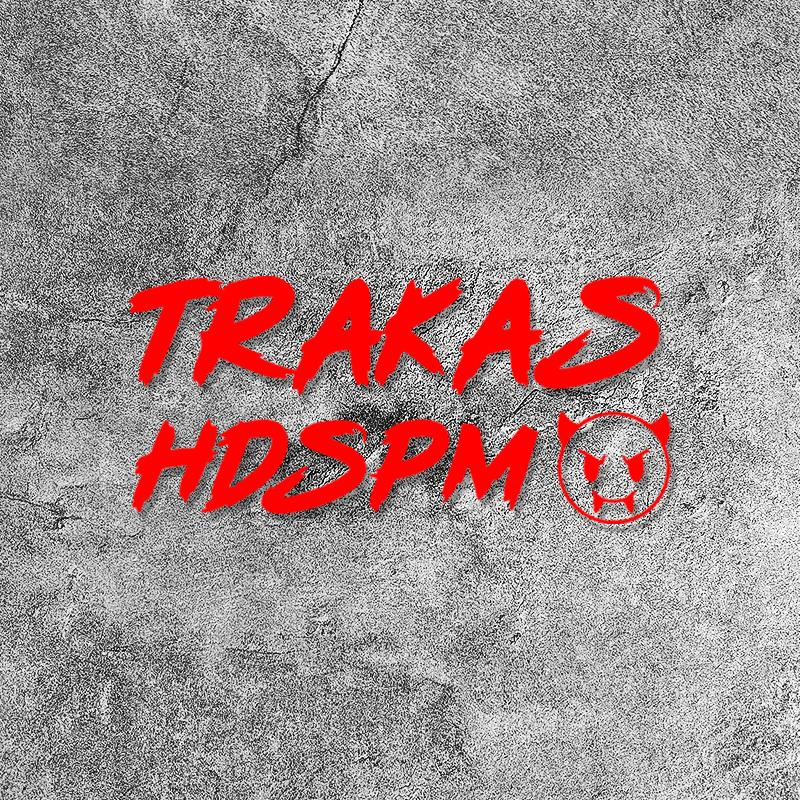 

1PC TRAKAS HDSPM Funny Car Stickers Waterproof for Auto Body Window Bumper Vinyl Decals Funny Vehicle Decoration 15X7CM(S)