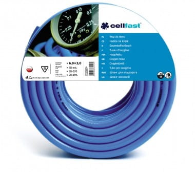 Cellfast Oxygen Hose 6X3X50M