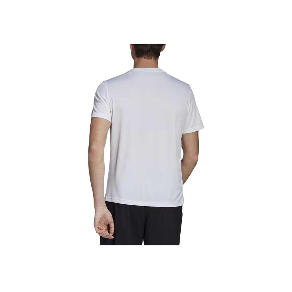 Adidas Casual Sport Round Neck Short-Sleeve T-Shirt Men Tops White FT9735