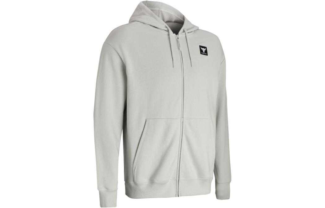 Under Armour Johnson Sweatshirts Women s Gray Hooded Moderate Cardigan 1382176-114 M