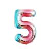 Globos de Aluminio con Número de 40 Pulgadas (EE. UU.) - Decoración de Fiesta