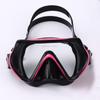 Maschera da Immersione in Silicone per Bambini e Adulti con Snorkel - Lente in Vetro Temperato HD, Montatura Grande