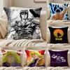 Classic Action Anime HHokuto no Ken Cushion Cover Pillowcase Antidustmite living Room Sofa Decor Cushion Room