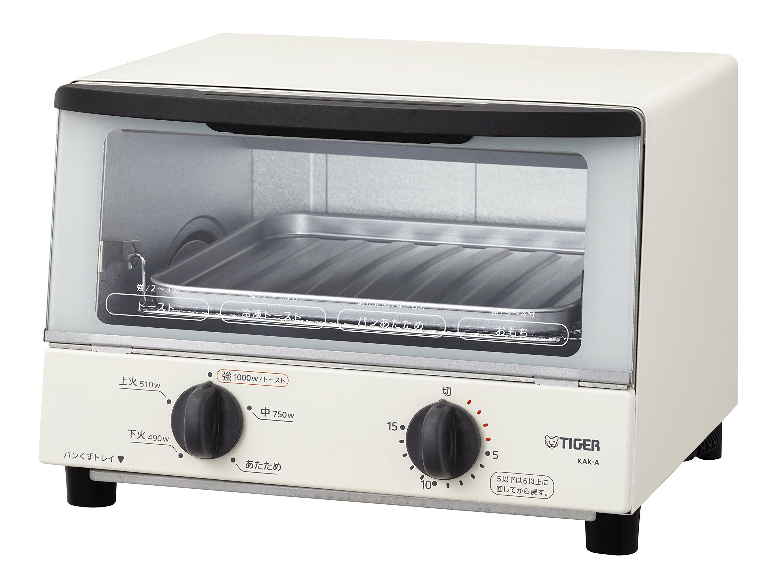 

TIGER Toaster Oven YAKITATE KAK-A100-W (White) [Japan Domestic genuine products]