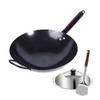 Fushangchu Nitrided Refined Iron Wok Set