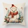 Decorative Cushion Home Living Room Decor Throw Pillow Cover  xcm xcm xcm xcm plant winter Merry Christmas