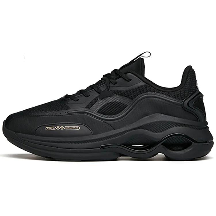 Anta Variety Training Collection Wear resistant Lightweight Low top Training Shoes Men's Black (Unisex) Training Shoes 112147722 5