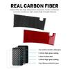 Real Soft Carbon Fiber Sticker For Honda Accord 2013 2014 2015 2016 2017 LHD Car Armrest Box Panel Interior Trim Accessories