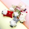 3 Pcs Nordic Mini Christmas Gnome Pendant Handmade Soft Faceless Rudolph Pendant Cute Elf Gnome Figurine New Year